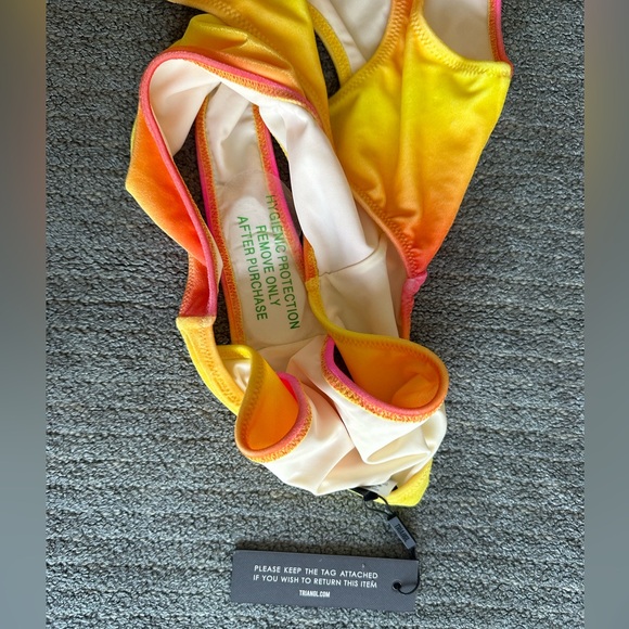 NWT TRIANGL Velvet Ombre Cutout One
Piece Swimsuit - Picture 6 of 7